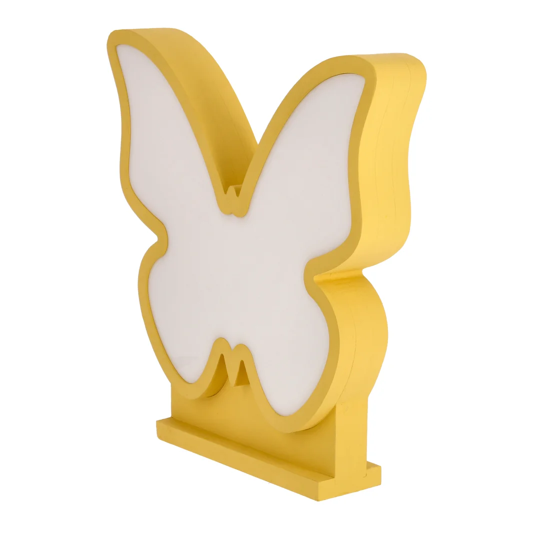 Butterfly lampa stołowa 14w led 3000k iq kids złoty — zdjęcie 4