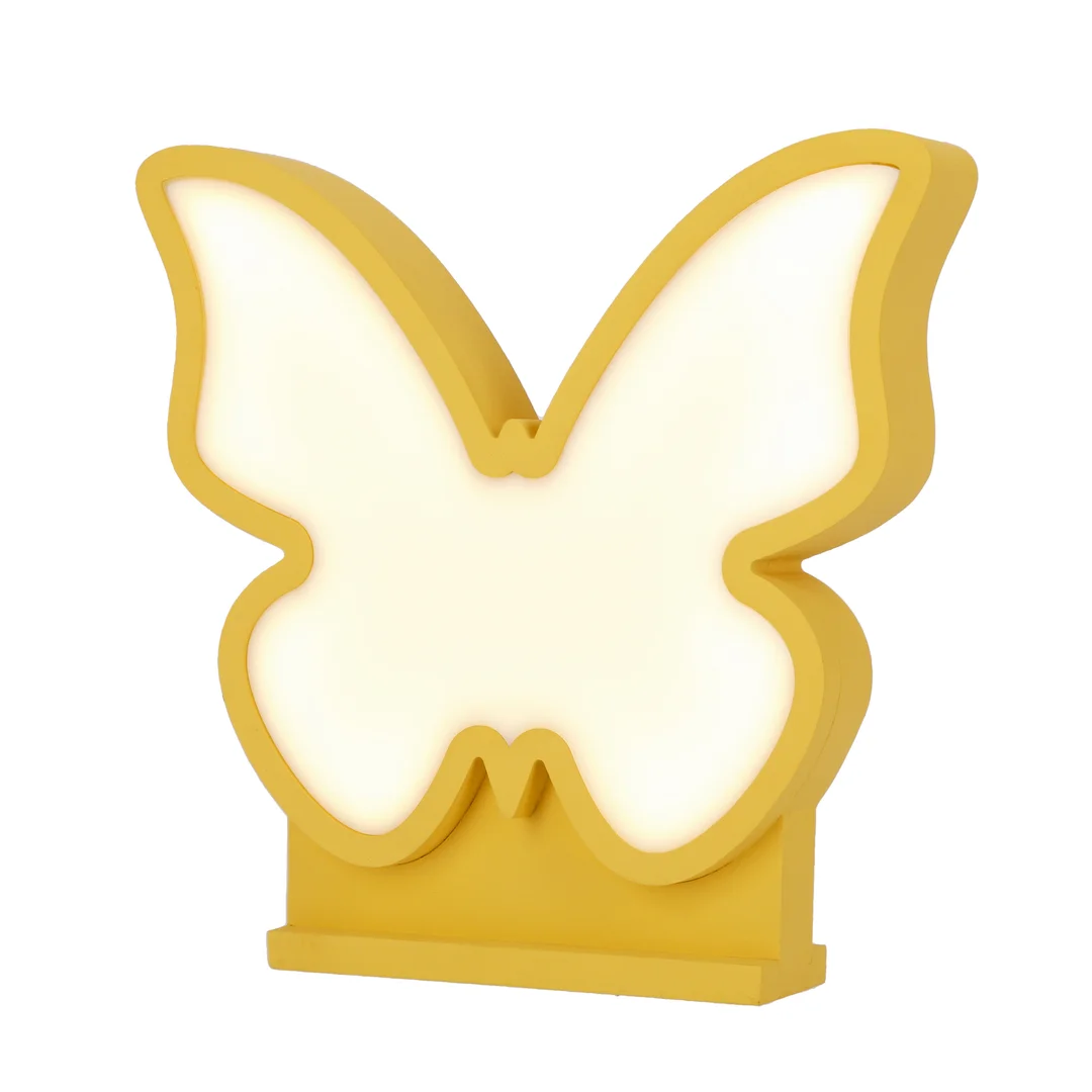 Butterfly lampa stołowa 14w led 3000k iq kids złoty — zdjęcie 7