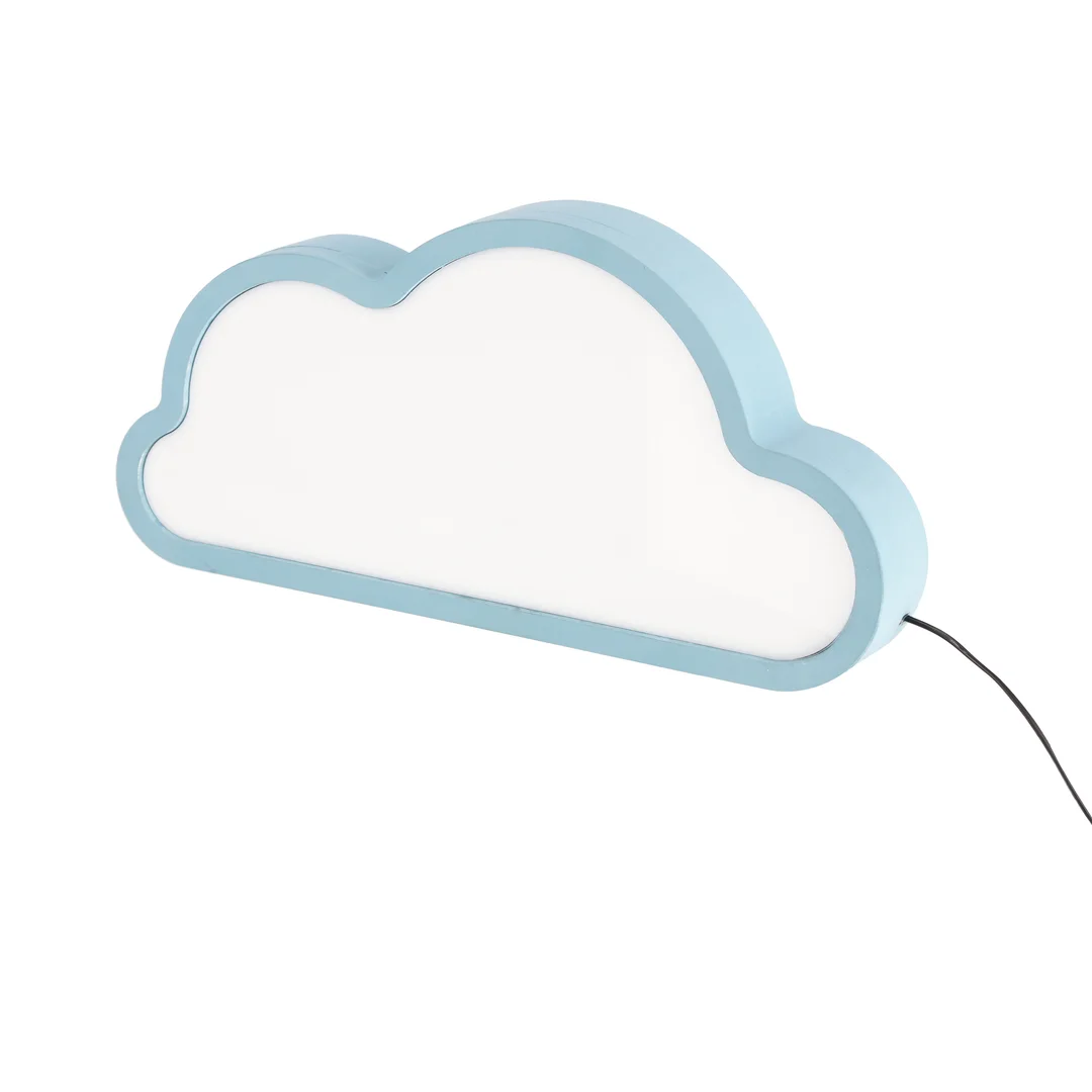 Cloud lampa stołowa 11w led 3000k iq kids niebieski — zdjęcie 6
