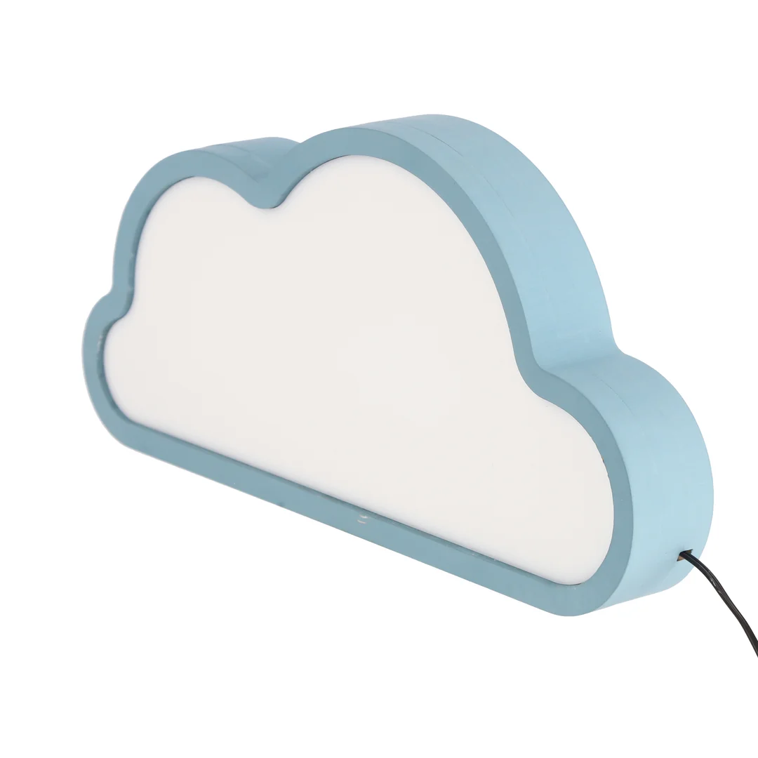 Cloud lampa stołowa 11w led 3000k iq kids niebieski — zdjęcie 7