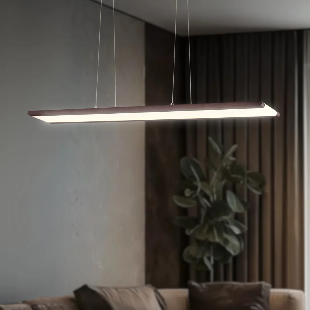 COCONUT LAMPA WISZĄCA 91X8 28W LED BRĄZOWY 4000K APETI — zdjęcie 4