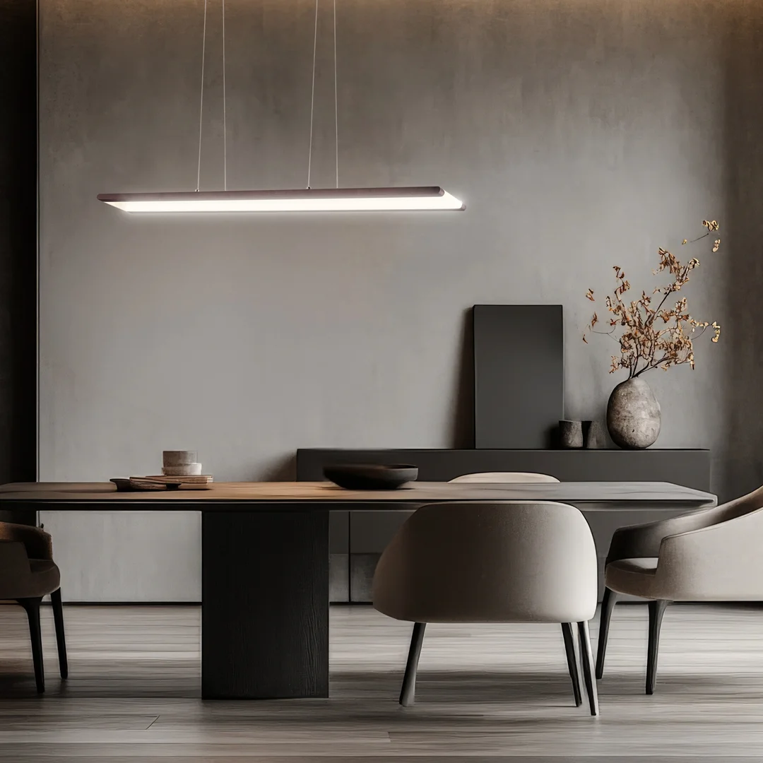 COCONUT LAMPA WISZĄCA 91X8 28W LED BRĄZOWY 4000K APETI — zdjęcie 7