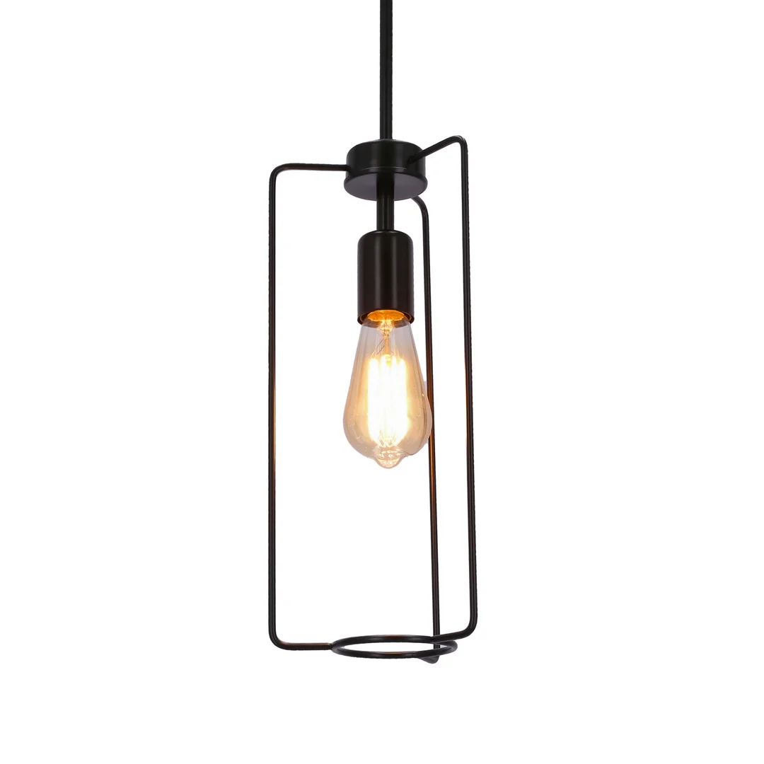 CORD LAMPA WISZĄCA CZARNY 1X40W E27 — zdjęcie 3
