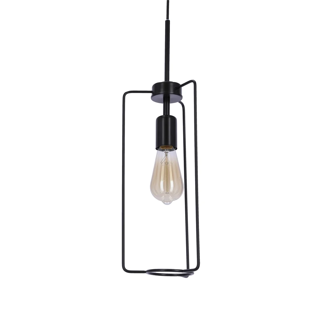 CORD LAMPA WISZĄCA CZARNY 1X40W E27 — zdjęcie 4