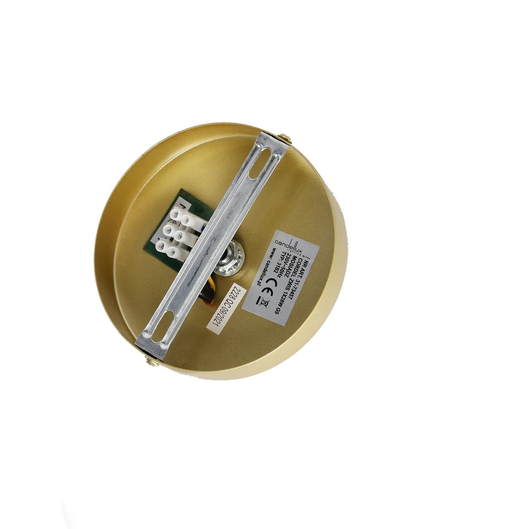 CORDEL LAMPA WISZĄCA 1X28W G9 MOSIĄDZ — zdjęcie 19