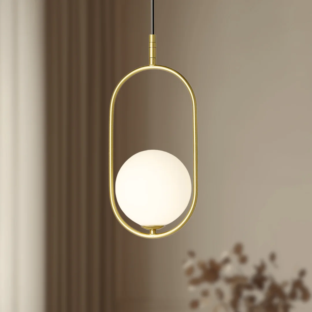 CORDEL LAMPA WISZĄCA 1X28W G9 MOSIĄDZ — zdjęcie 22