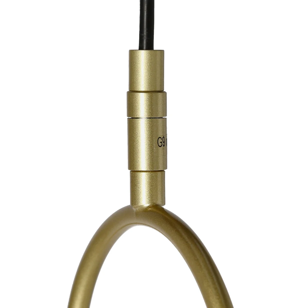 CORDEL LAMPA WISZĄCA 1X28W G9 MOSIĄDZ — zdjęcie 7