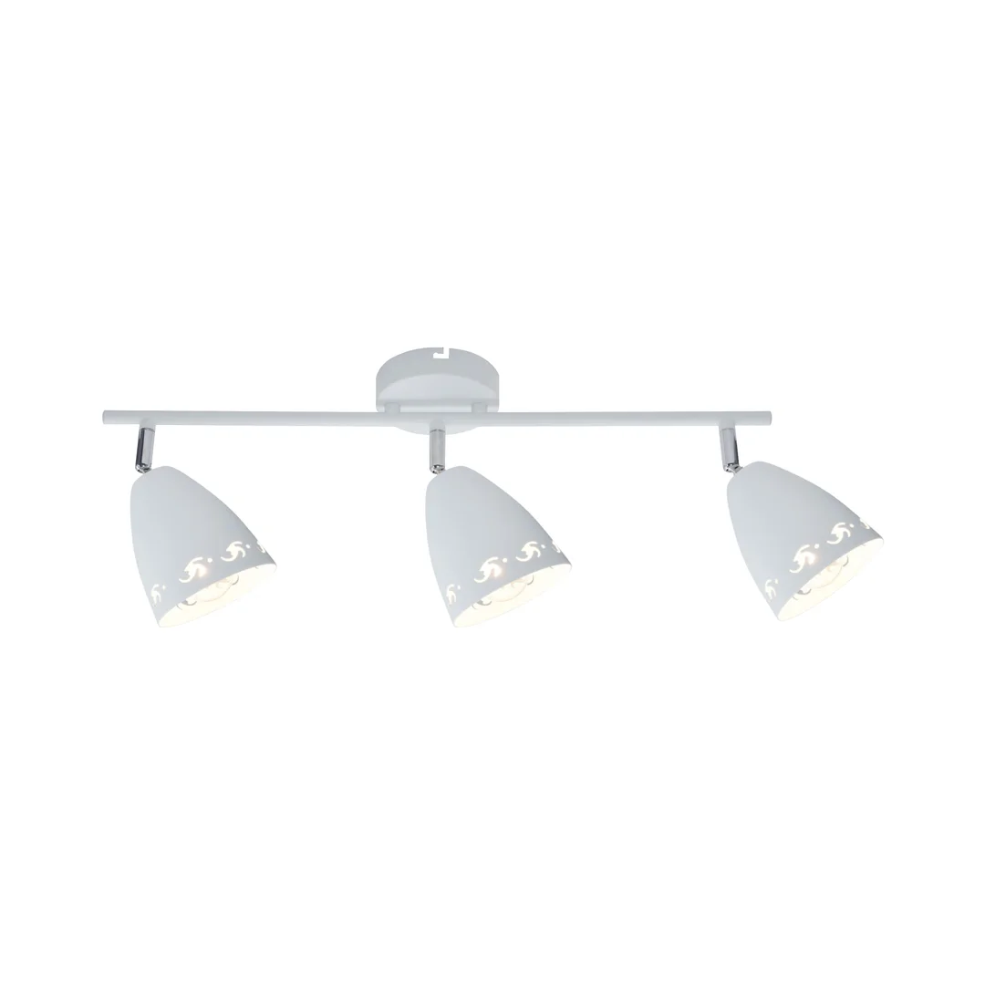 COTY LAMPA SUFITOWA LISTWA 3X40W E14 BIAŁY MAT — zdjęcie 2