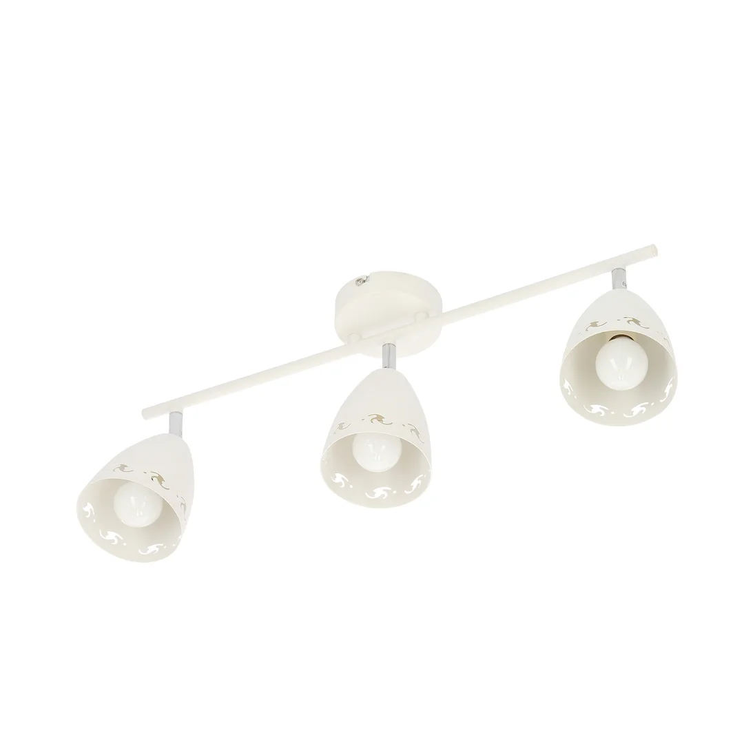 COTY LAMPA SUFITOWA LISTWA 3X40W E14 BIAŁY MAT — zdjęcie 12