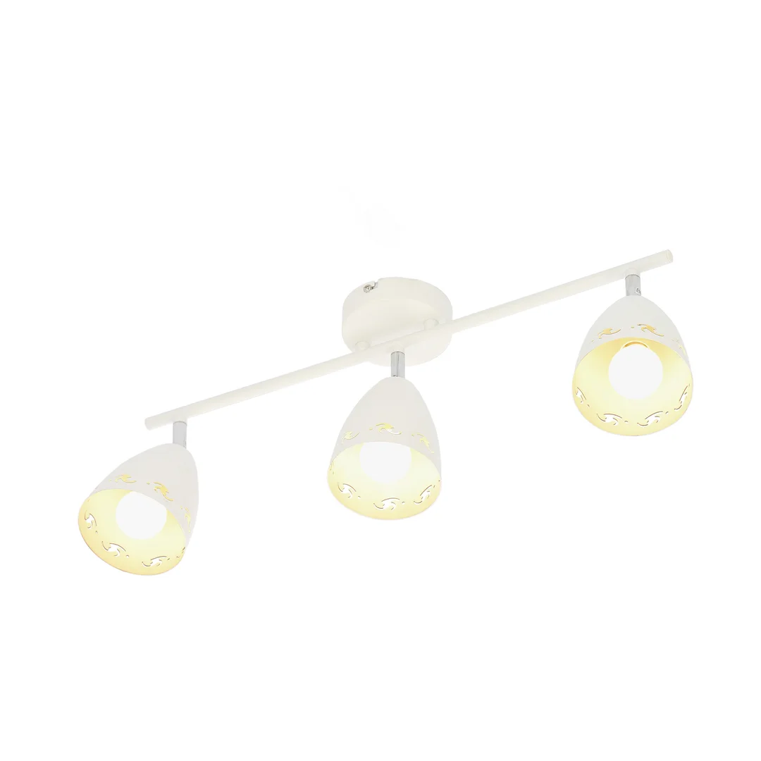 COTY LAMPA SUFITOWA LISTWA 3X40W E14 BIAŁY MAT — zdjęcie 13