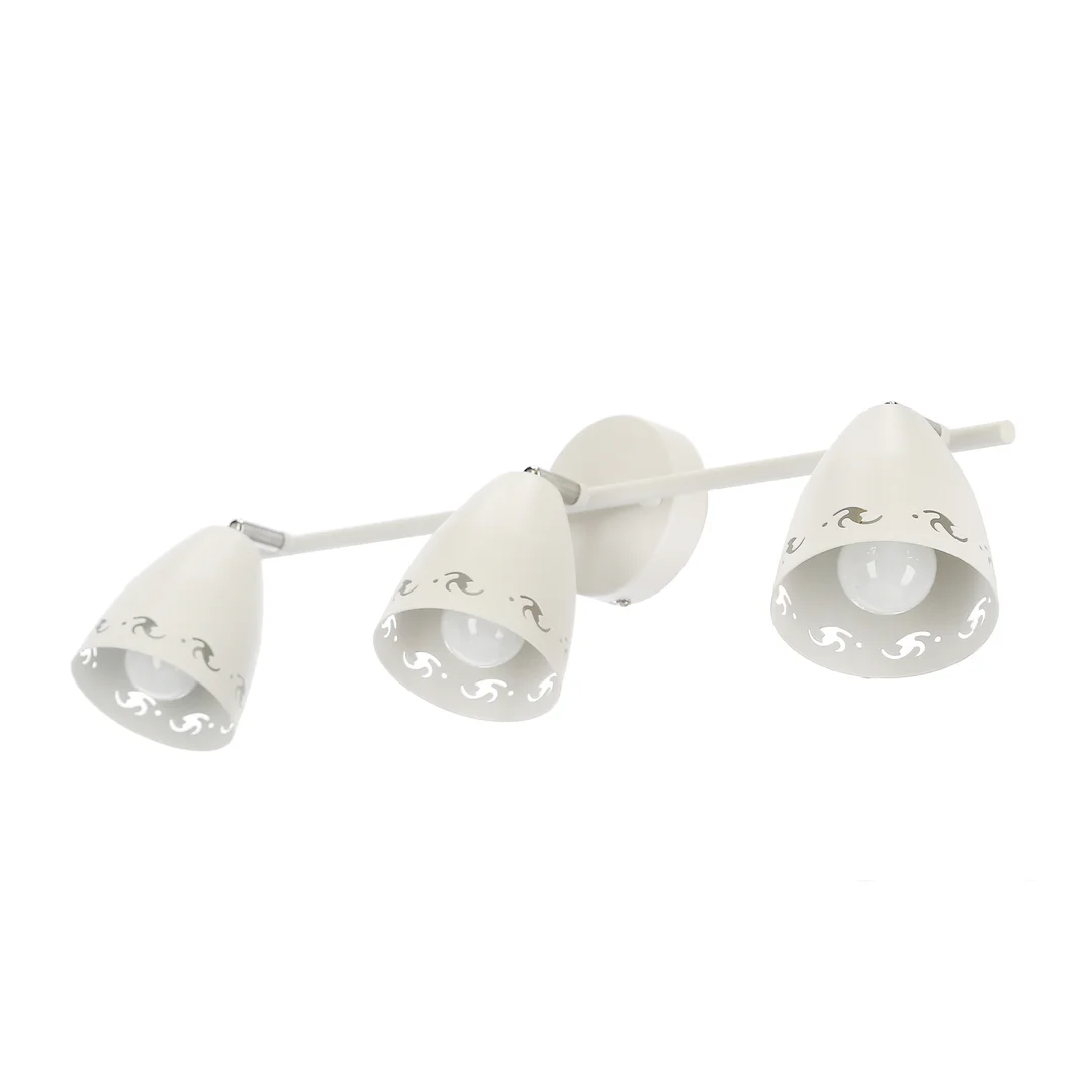 COTY LAMPA SUFITOWA LISTWA 3X40W E14 BIAŁY MAT — zdjęcie 7