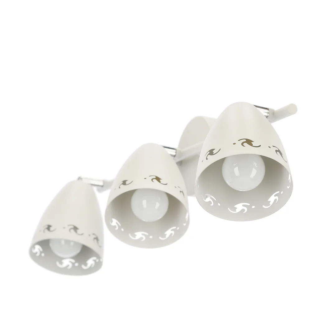 COTY LAMPA SUFITOWA LISTWA 3X40W E14 BIAŁY MAT — zdjęcie 8