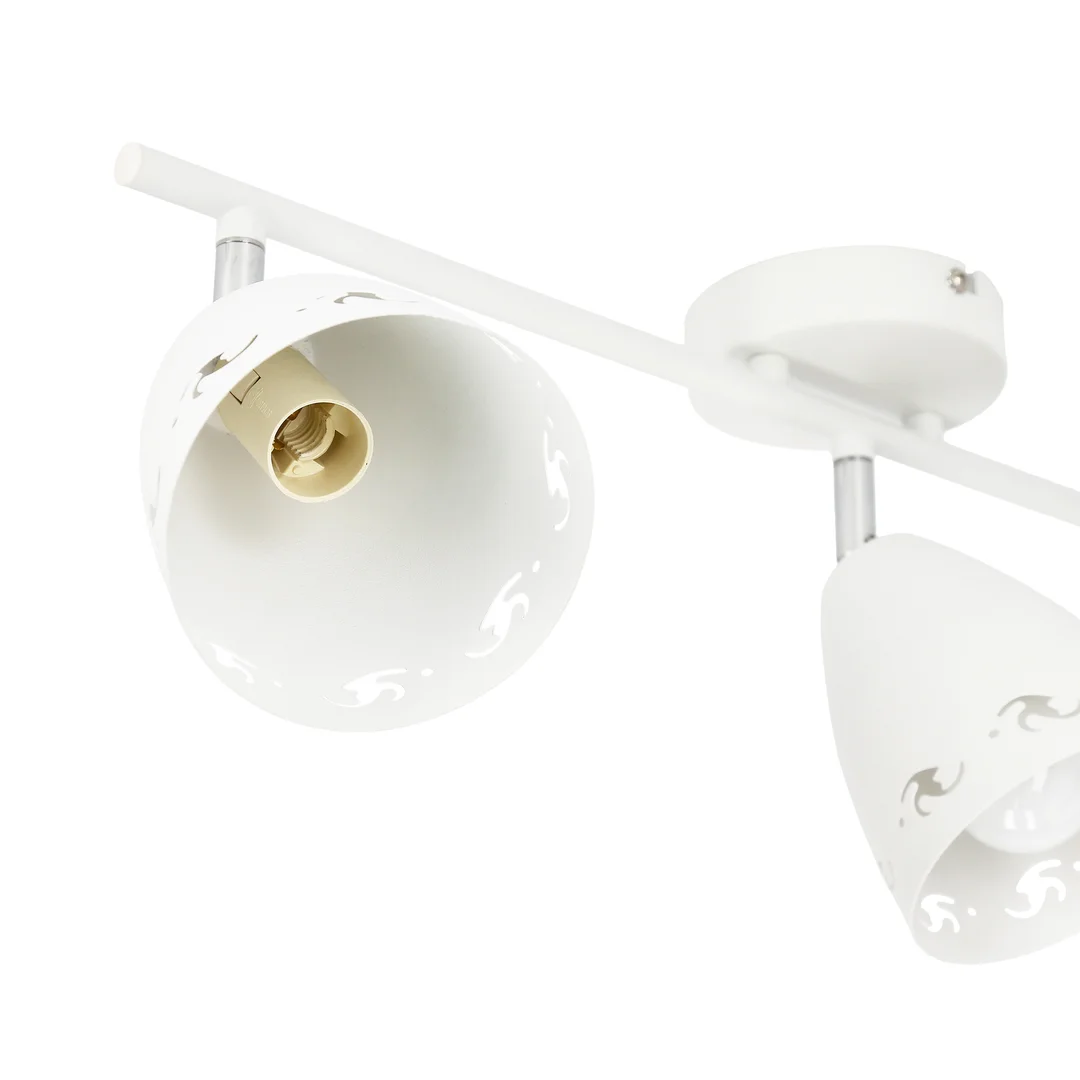 COTY LAMPA SUFITOWA LISTWA 3X40W E14 BIAŁY MAT — zdjęcie 9