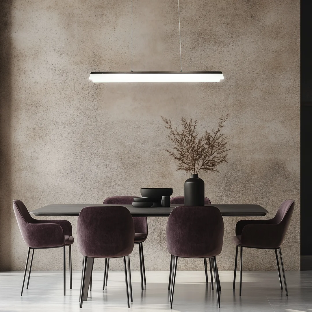 CURACOA LAMPA WISZĄCA 100X16 33W LED BRĄZOWY 4000K APETI — zdjęcie 5
