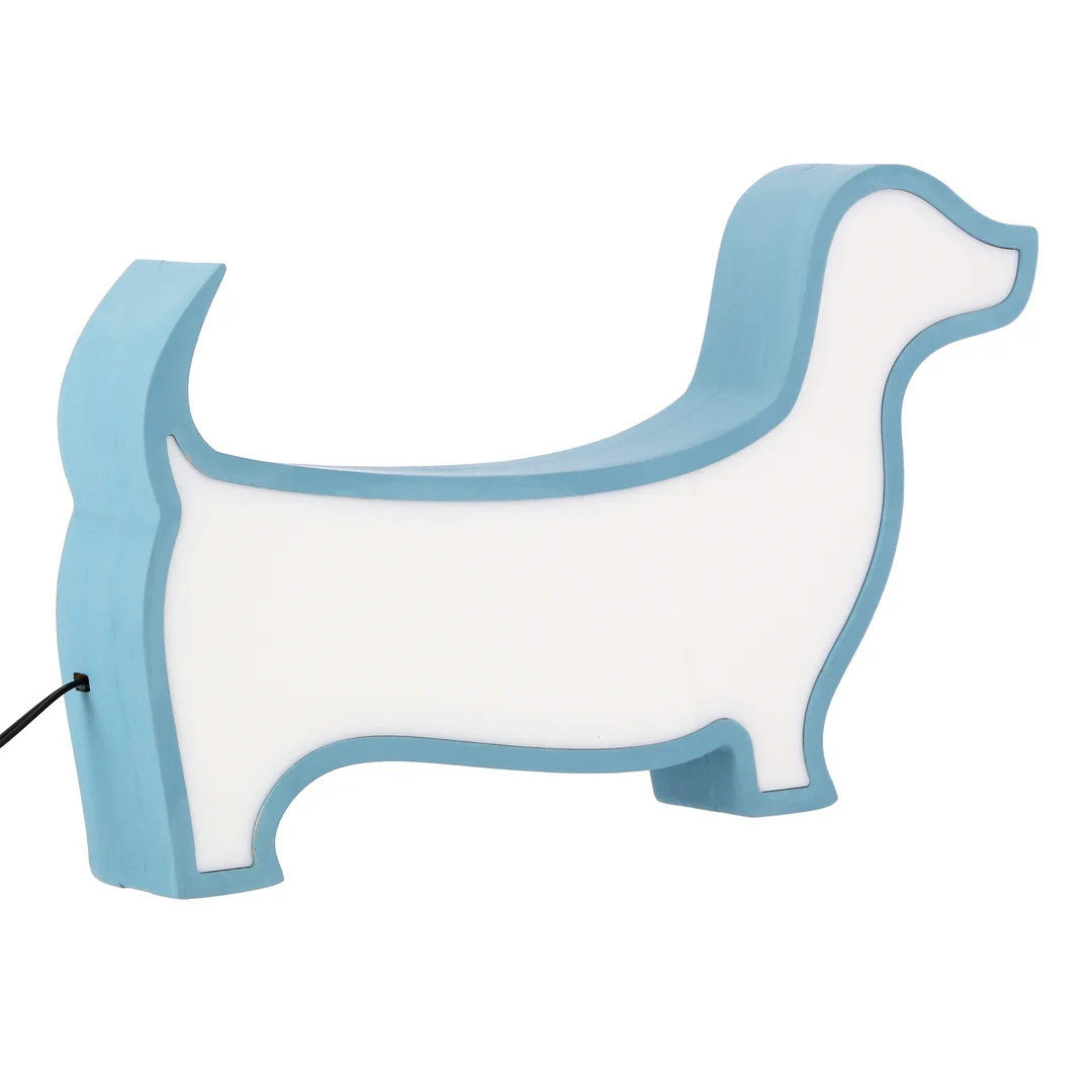 Dog lampa stołowa 12w led 3000k iq kids niebieski — zdjęcie 4