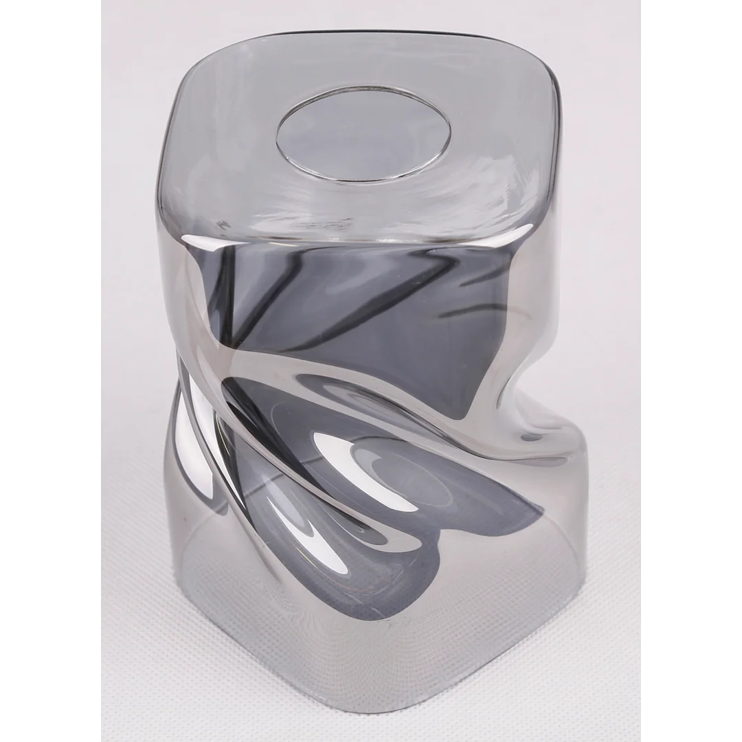 Felis lampa wisząca czarny 3x60w e27 klosz dymiony — zdjęcie 5