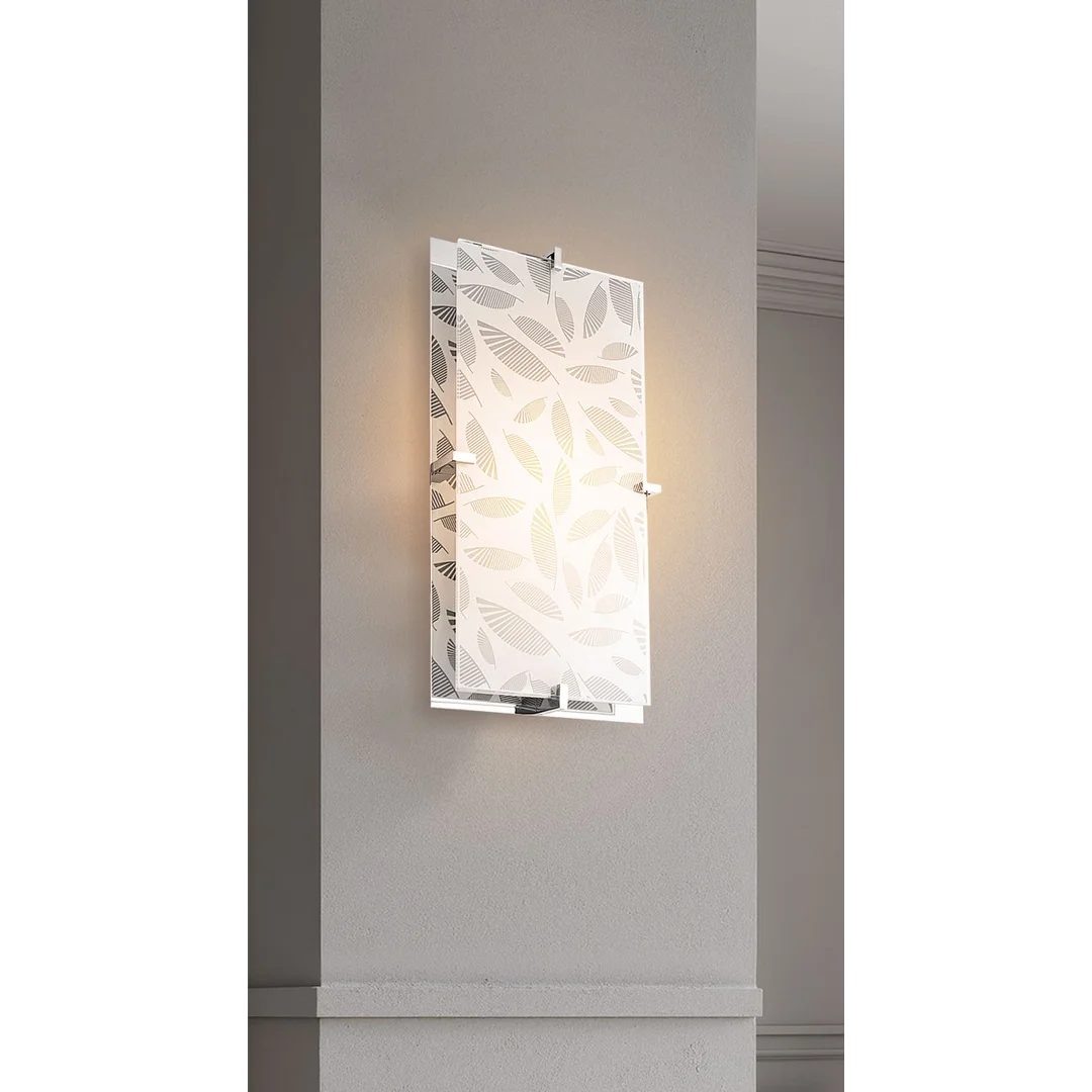 FIKUS LAMPA SUFITOWA PLAFON 40X20 2X60W E27 CHROM — zdjęcie 2