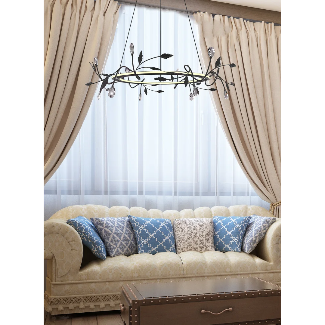 GIAROS LAMPA WISZĄCA 65 36W LED CZARNY 4000K APETI — zdjęcie 2