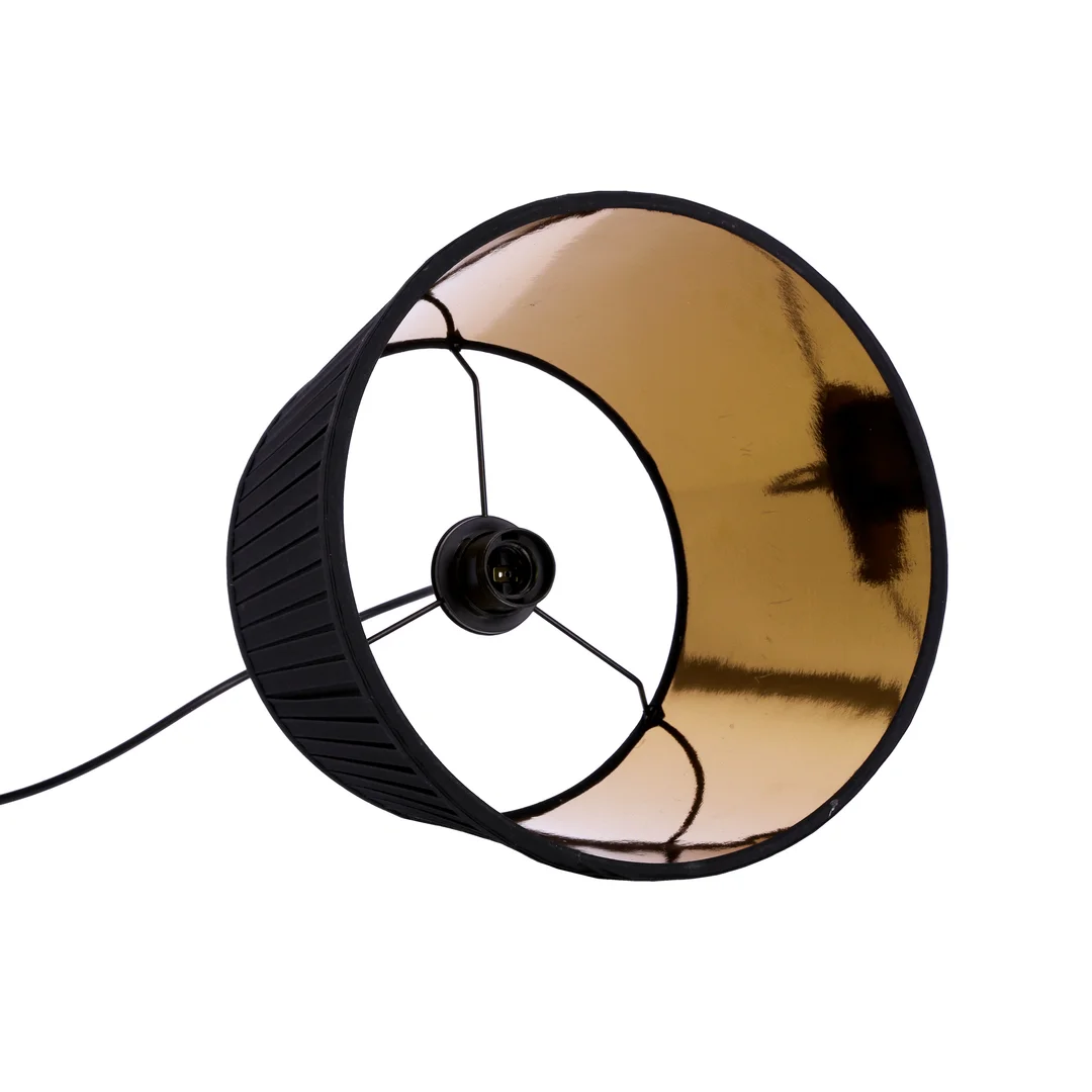 Gillo lampa wisząca czarny 2x40w e27 abażur czarny — zdjęcie 5