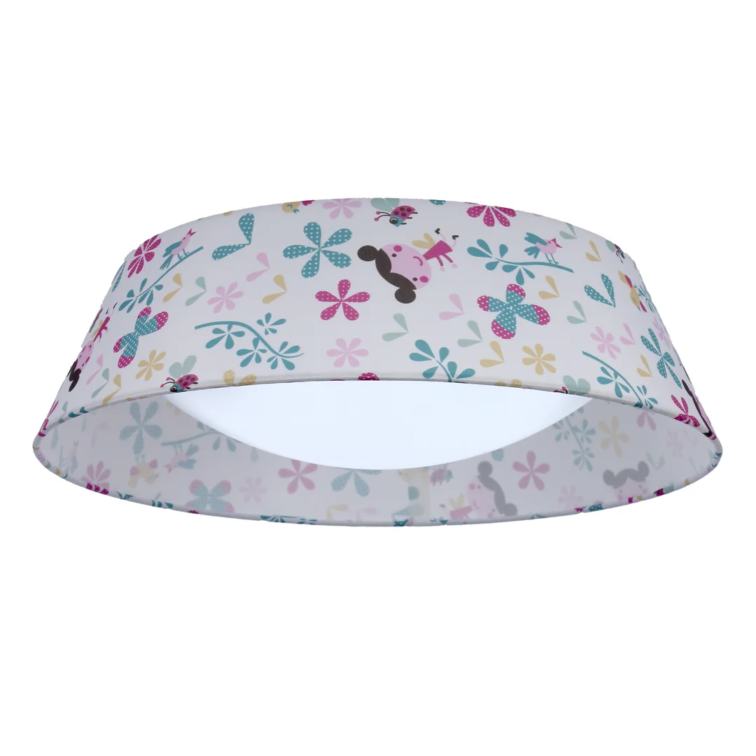 GIRL LAMPA SUFITOWA PLAFON 45 16W LED 6500 K Z ABAŻUREM — zdjęcie 3