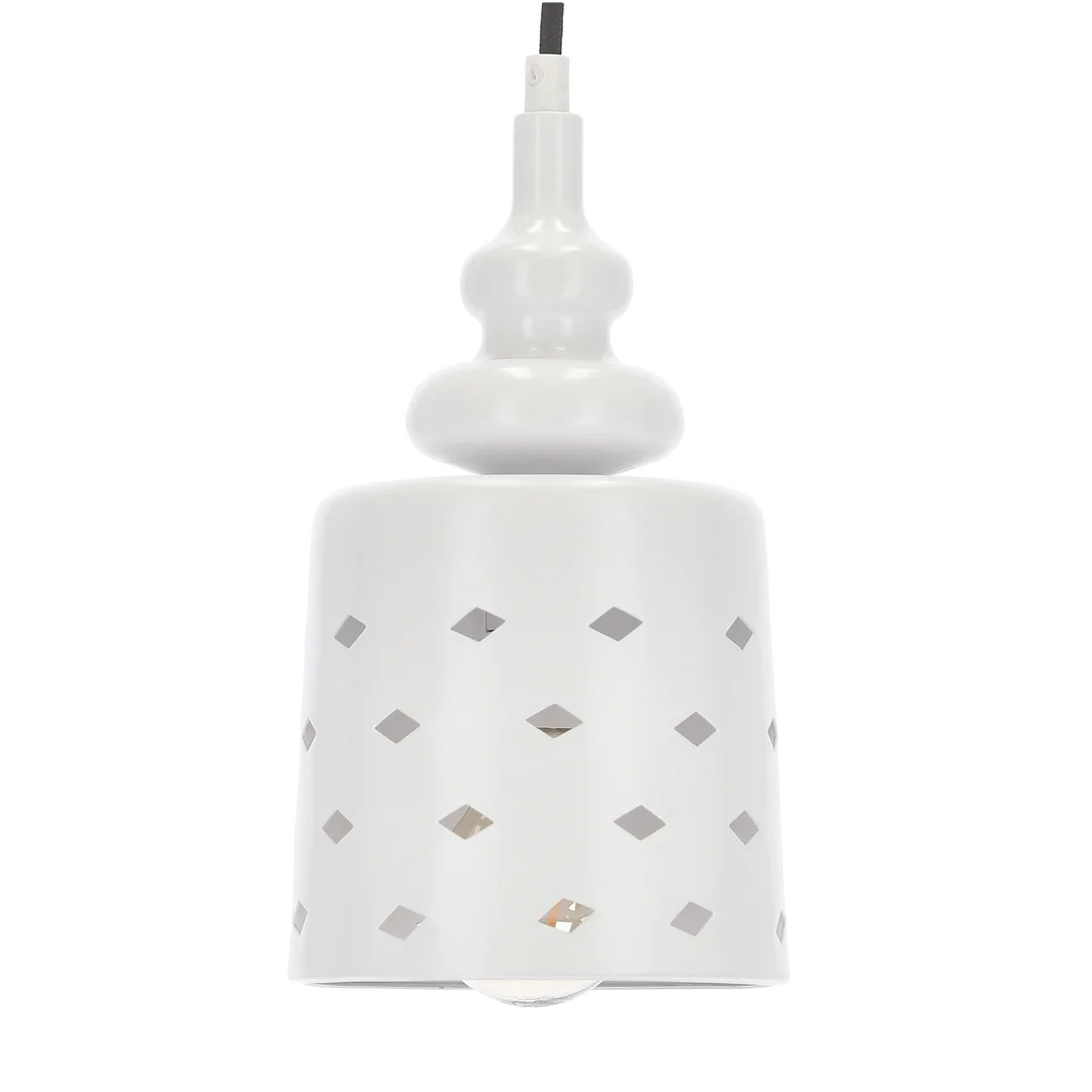HAMP LAMPA WISZĄCA 15/26 1X60W E27 BIAŁY — zdjęcie 7