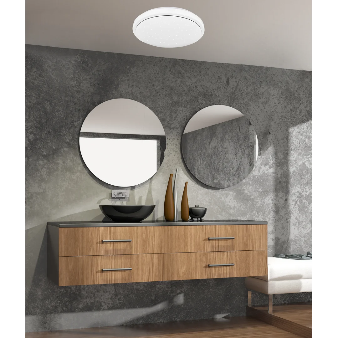 JASPER LAMPA SUFITOWA PLAFON 36W LED 49CM BIAŁY 4000K IP44 — zdjęcie 2