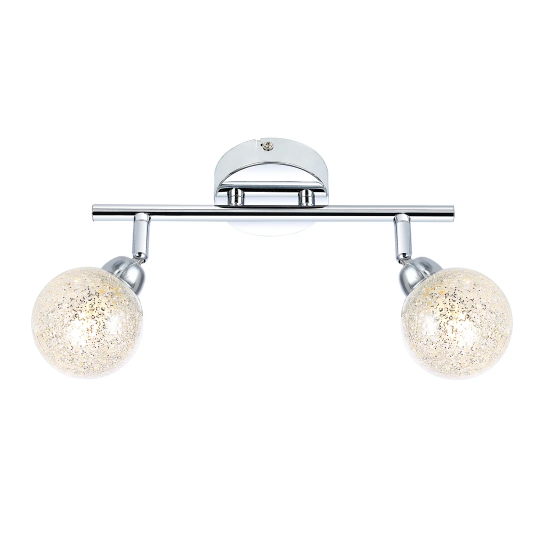 KALEIDOSCOPE LAMPA SUFITOWA LISTWA 2X4W LED G9 CHROM — zdjęcie 2