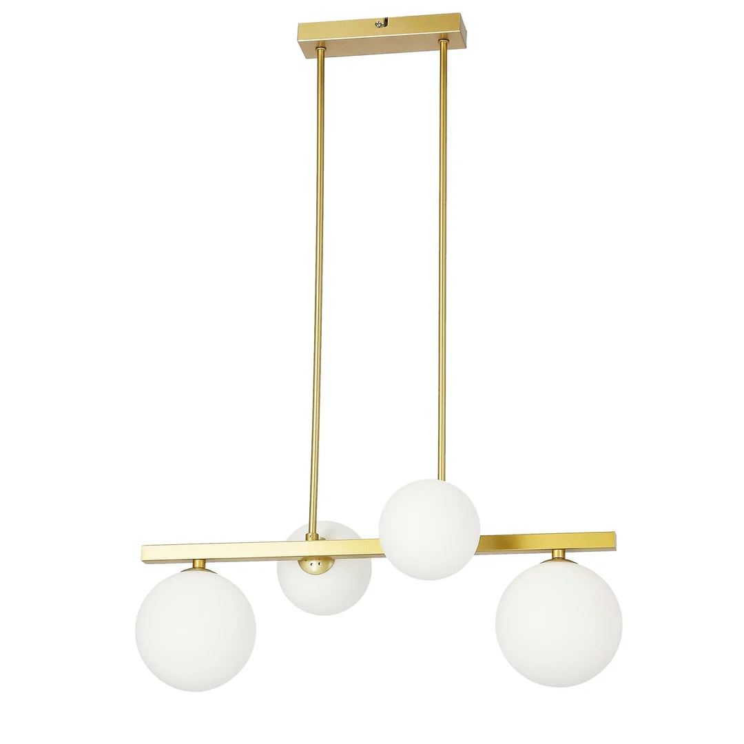 KAMA LAMPA WISZĄCA 4X28W G9 MOSIĄDZ — zdjęcie 3