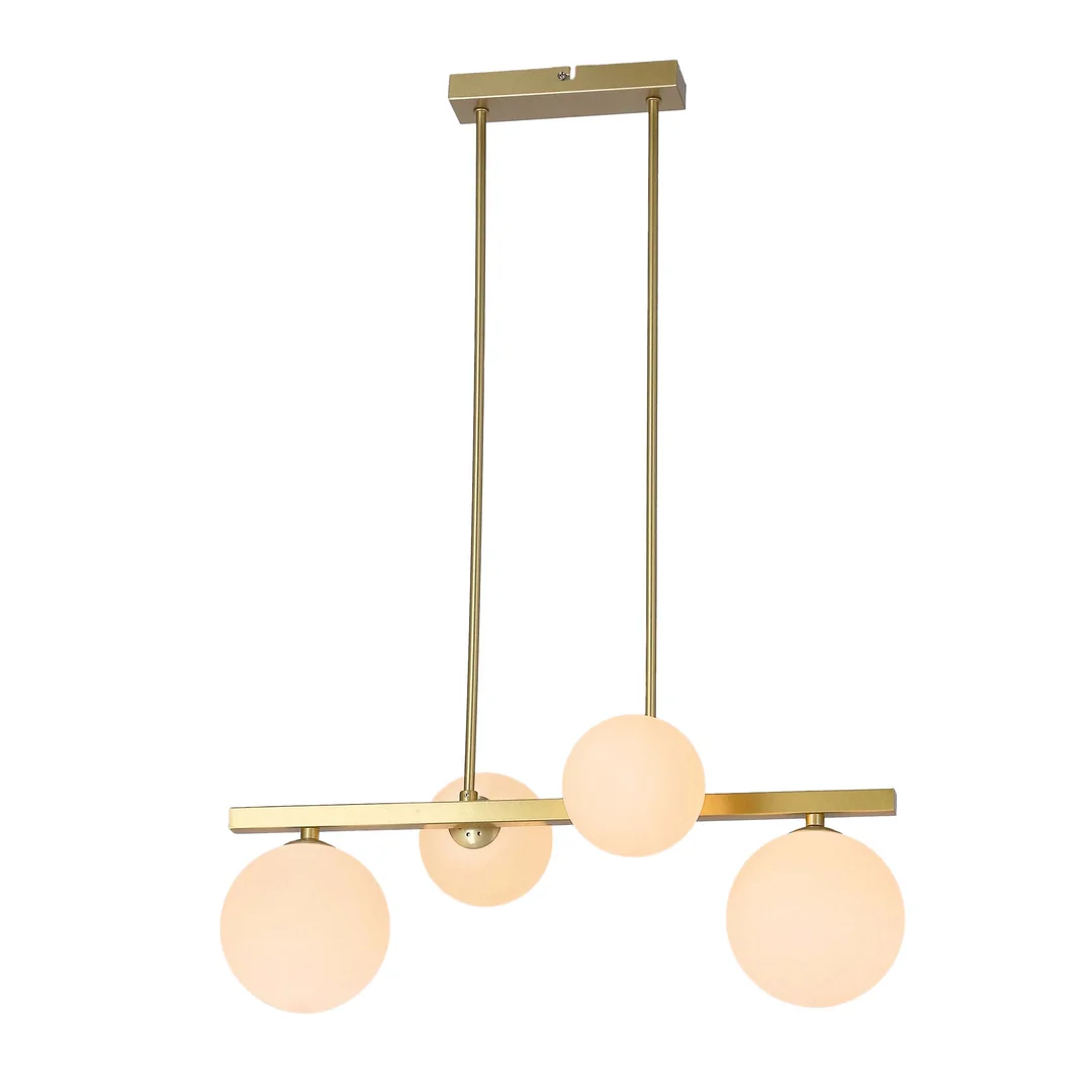 KAMA LAMPA WISZĄCA 4X28W G9 MOSIĄDZ — zdjęcie 4