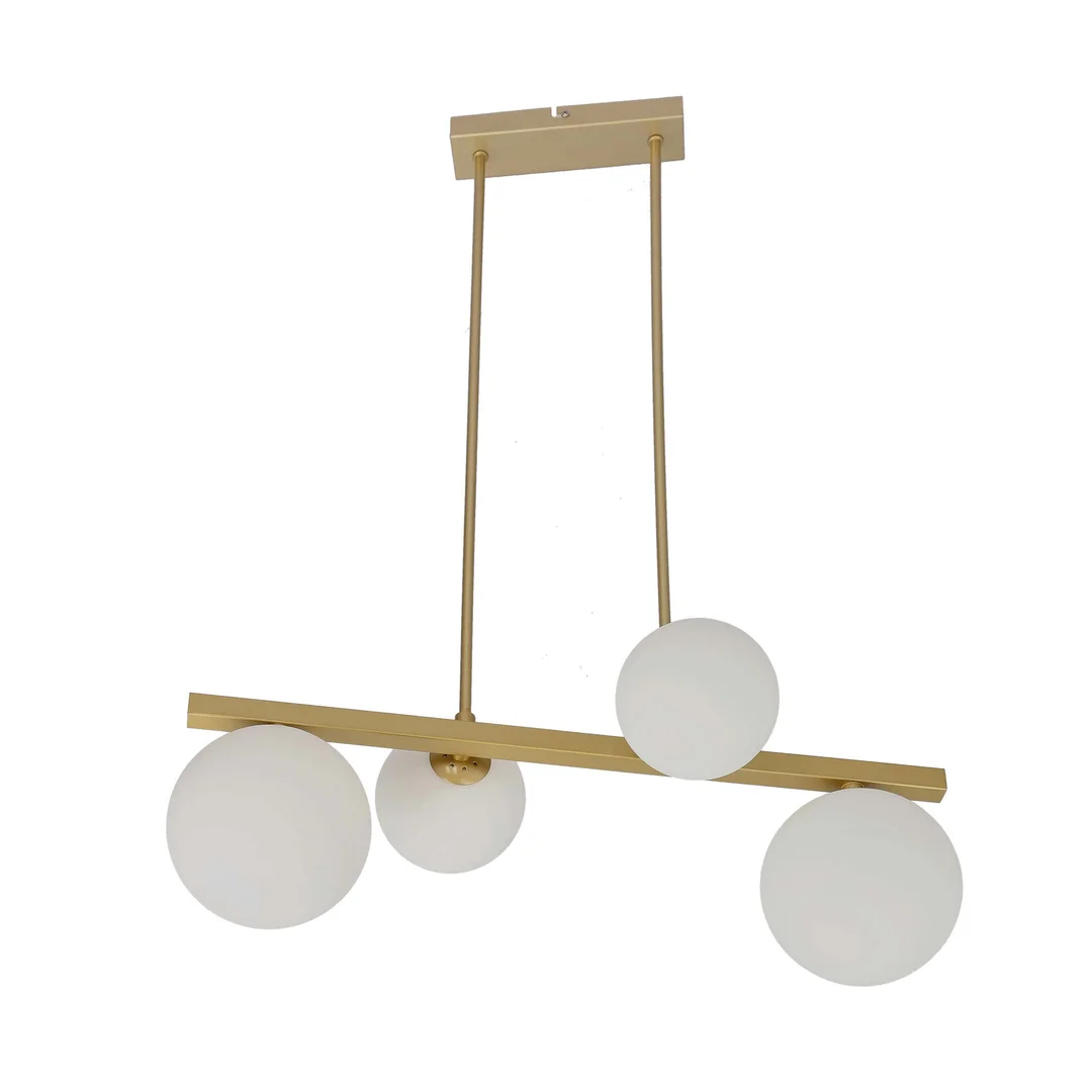 KAMA LAMPA WISZĄCA 4X28W G9 MOSIĄDZ — zdjęcie 8