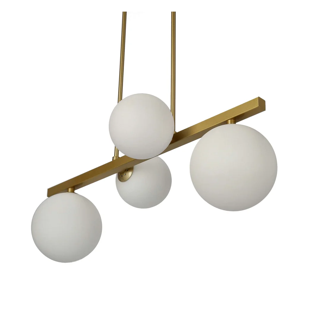 KAMA LAMPA WISZĄCA 4X28W G9 MOSIĄDZ — zdjęcie 9
