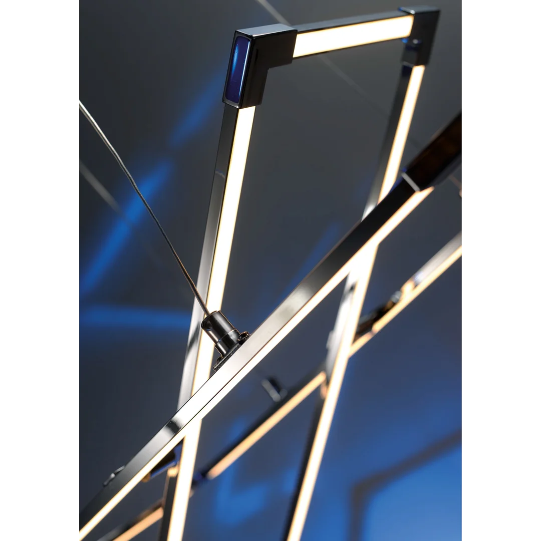 KSEROS LAMPA WISZĄCA 90X44 45W LED CHROMOWY 4000K APETI — zdjęcie 5