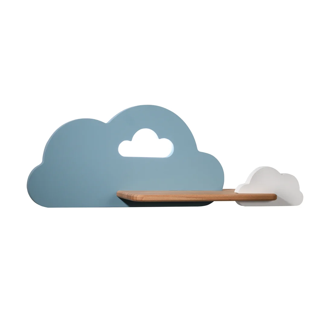 LAMPA CLOUD KINKIET ŚCIENNY 5W LED IQ KIDS NIEBIESKI+BIAŁY — zdjęcie 5