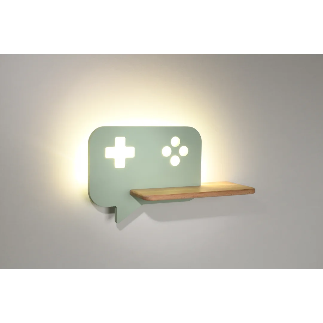 LAMPA CONSOLE KINKIET ŚCIENNY 5W LED IQ KIDS MIĘTOWY — zdjęcie 3