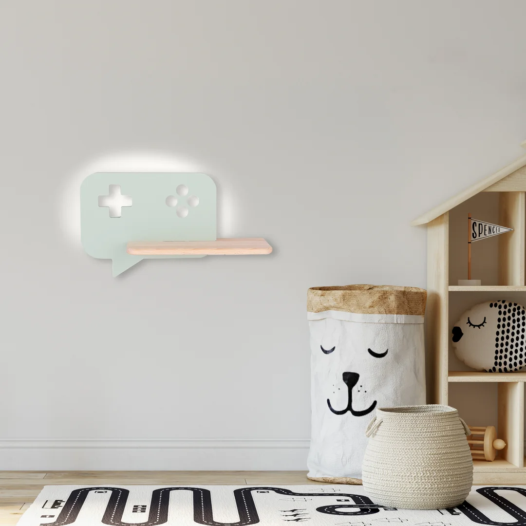 LAMPA CONSOLE KINKIET ŚCIENNY 5W LED IQ KIDS MIĘTOWY — zdjęcie 6