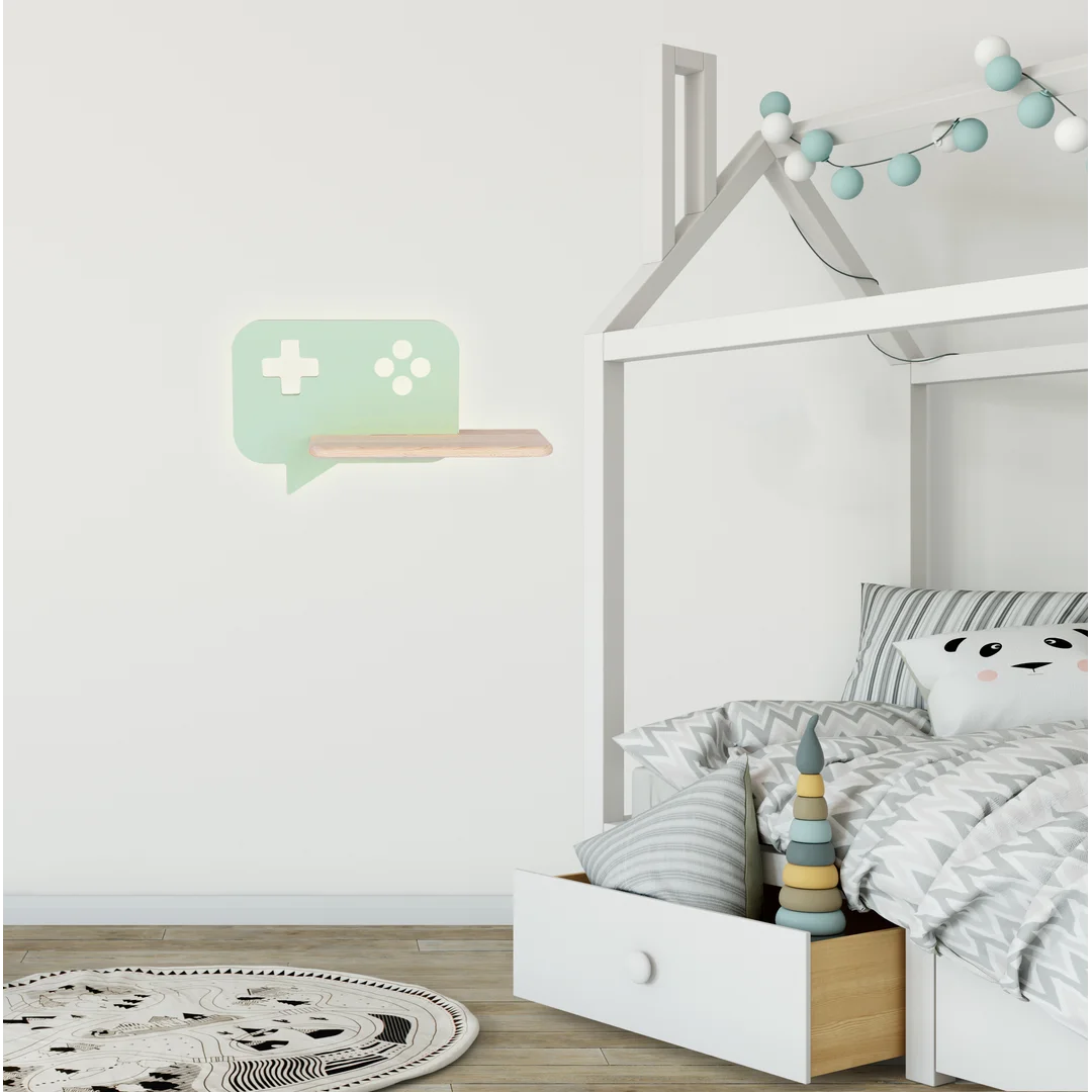 LAMPA CONSOLE KINKIET ŚCIENNY 5W LED IQ KIDS MIĘTOWY — zdjęcie 7
