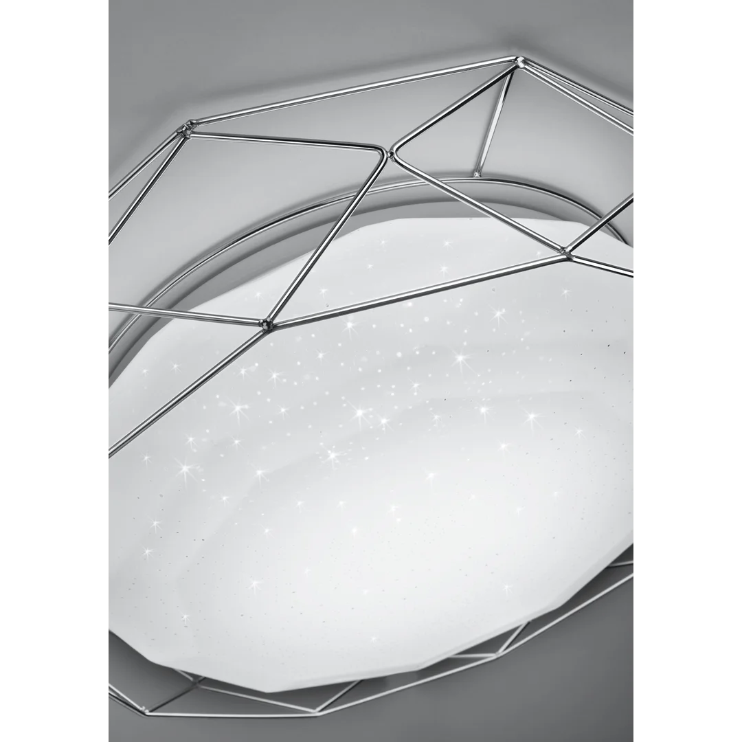LAMPA PLAFON SVEN 43 24W LED 4000K CHROM — zdjęcie 3