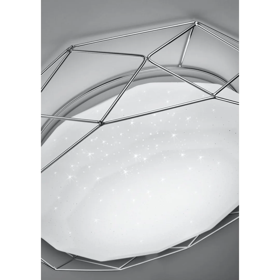 LAMPA PLAFON SVEN 43 24W LED 4000K CHROM — zdjęcie 5