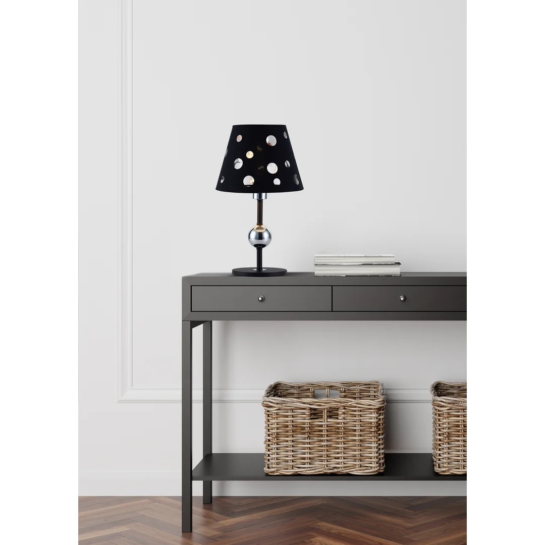 LAMPA STOŁOWA BATLEY 1 CZARNY — zdjęcie 3