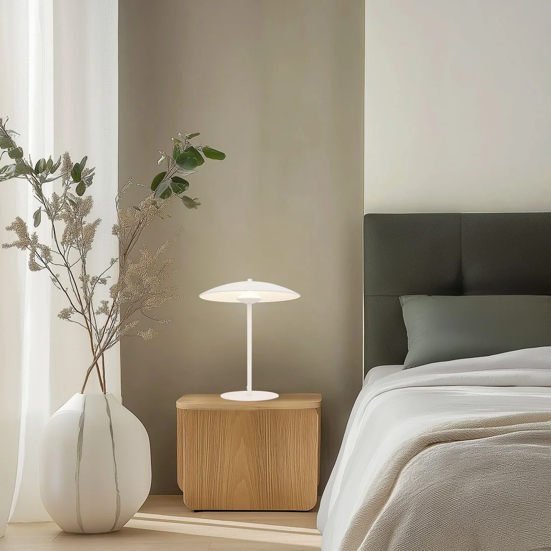 LAMPA STOŁOWA LUND 1 BIAŁY — zdjęcie 16