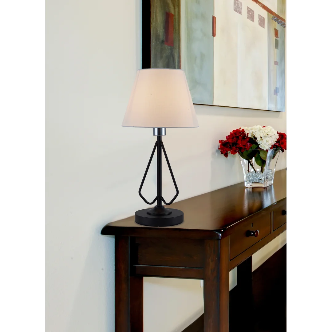 LAMPA STOŁOWA MORLEY 1 CZARNY — zdjęcie 2