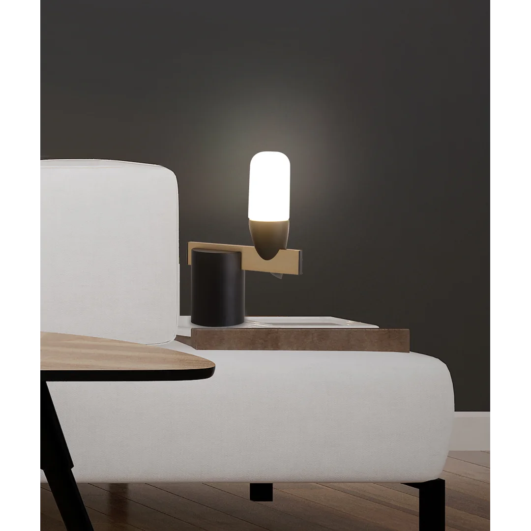 LAMPA STOŁOWA SAKAI 1 CZARNY — zdjęcie 14