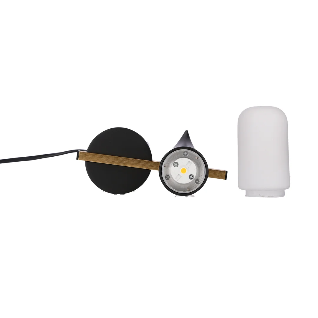 LAMPA STOŁOWA SAKAI 1 CZARNY — zdjęcie 4