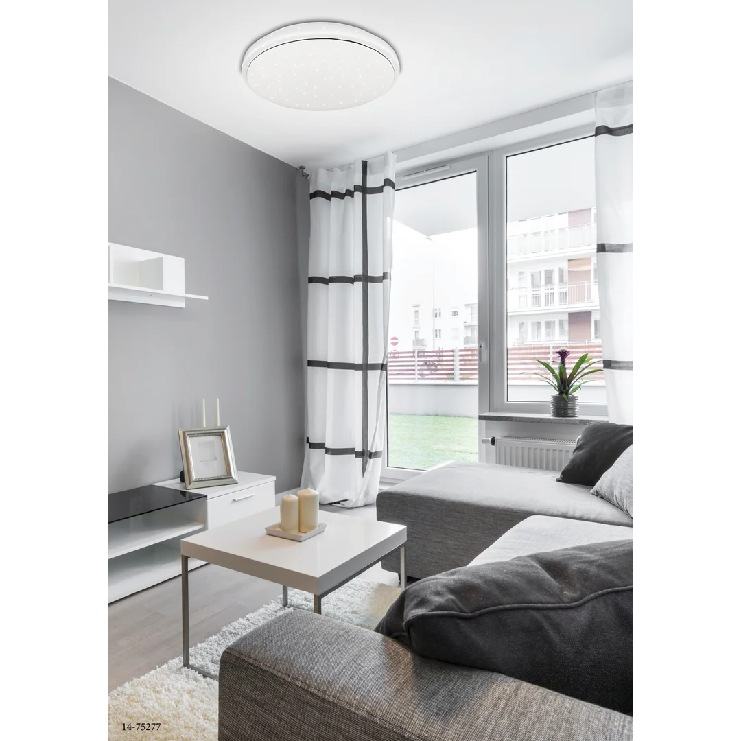 LAMPA SUFITOWA JASPER PLAFON 36W LED BIAŁY 4000K — zdjęcie 3