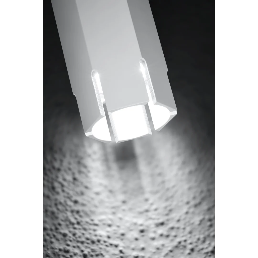 LAMPA SUFITOWA TUBA 1X25W GU10 6,3/12 BIAŁY — zdjęcie 2