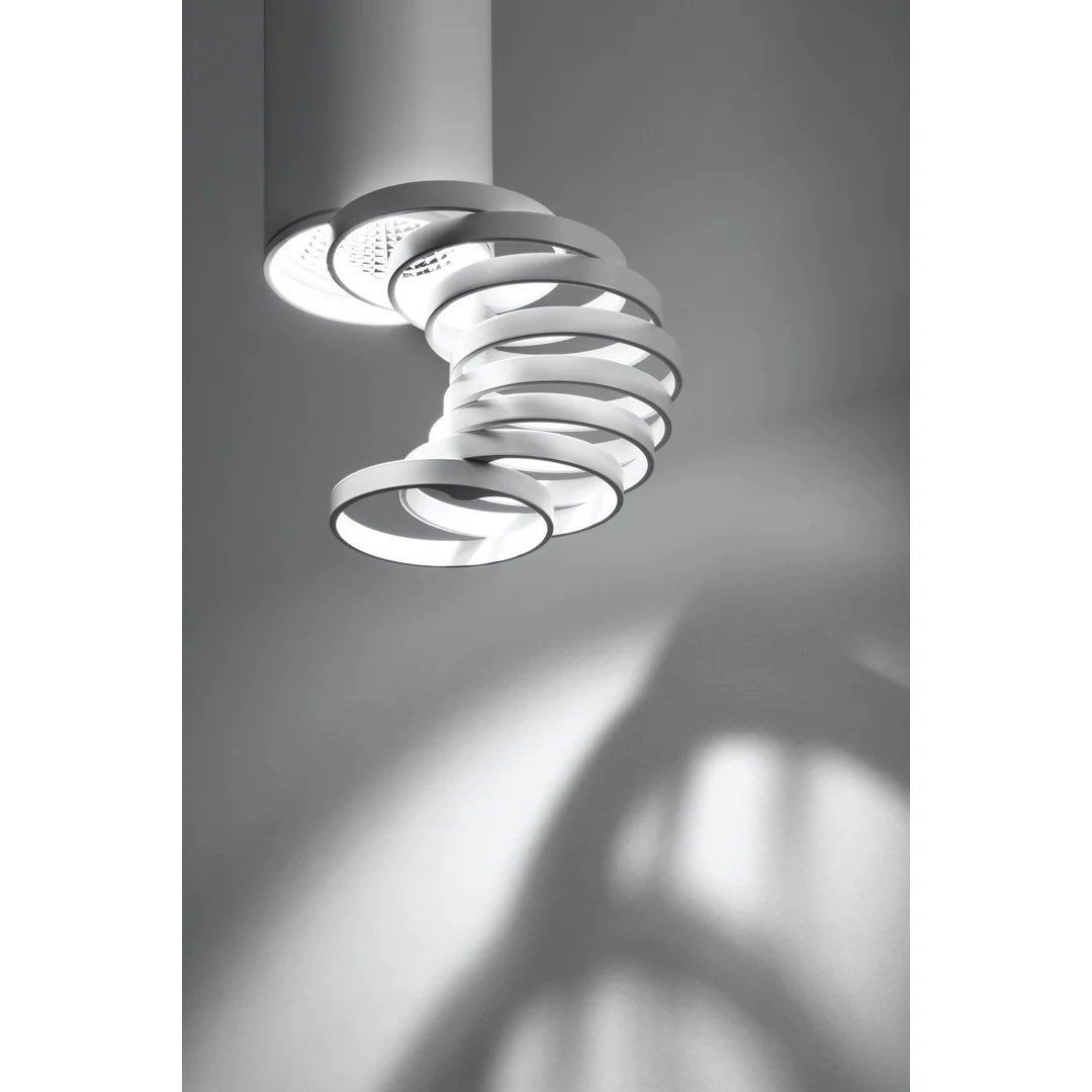 LAMPA SUFITOWA TUBA 1X50W GU10 6/30 BIAŁY — zdjęcie 2