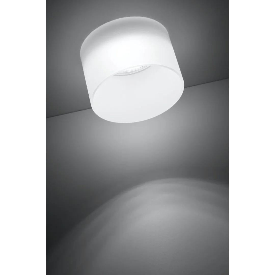 LAMPA SUFITOWA TUBA 1X50W GU10 MROŻONY ŚR. 7,8 CM — zdjęcie 5