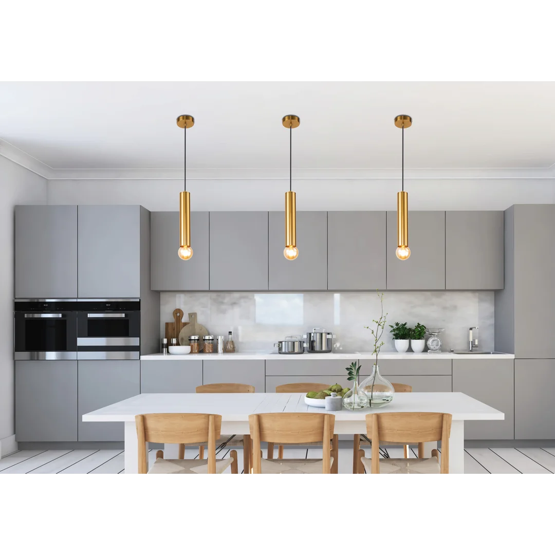 LAMPA WISZĄCA AUSTIN SLIM 300 mm 1 ZŁOTY — zdjęcie 3