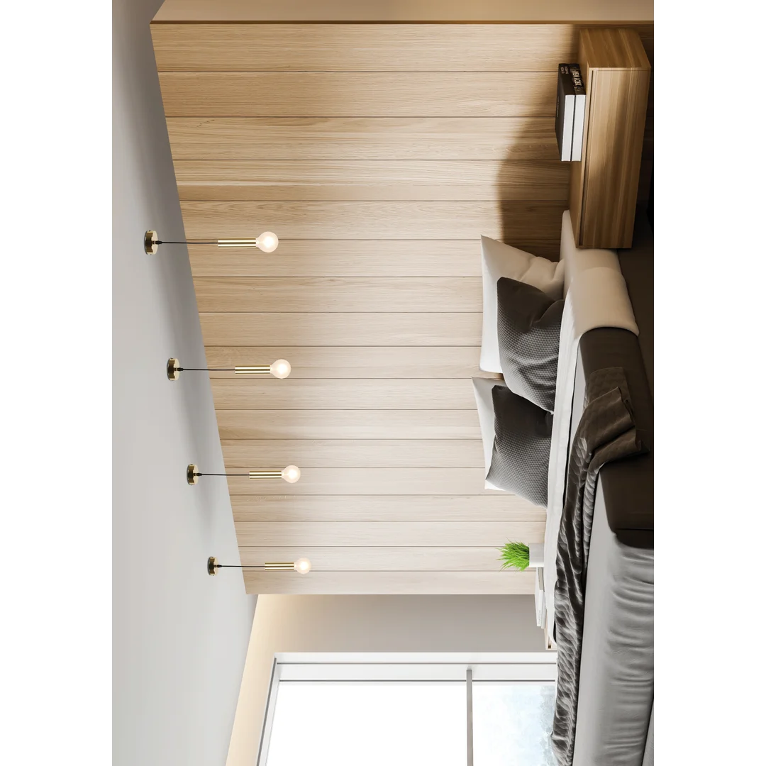 LAMPA WISZĄCA DALLAS 142 MM 1 ZŁOTY — zdjęcie 3