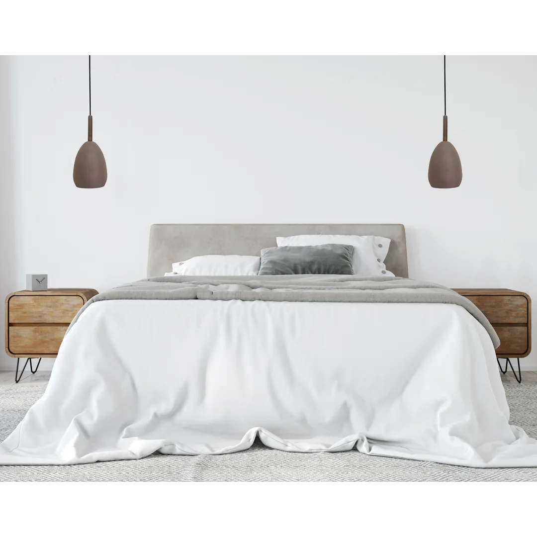 LAMPA WISZĄCA FLEN I 1 BRĄZOWY — zdjęcie 4